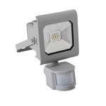 Kanlux 25580 - ANTRA LED10W-NW-SE GR   Reflektor LED SMD s čidlem    