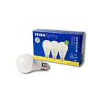 Tesla - LED žárovka BULB E27, 8,5W, 230V, 806lm, 25 000h, 3000K teplá bílá, 220st 3ks v balení