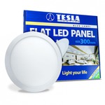 Tesla DL282430-3RW - LED podhledové svítidlo 24W, 230V, 2040lm, 35000h, 3000K, Ra 80, 120st