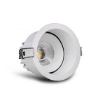 Tesla - LED výklopné podhledové svítidlo 90mm, 10W, 230V, 825lm, 3000K, Ra≥82, 60°