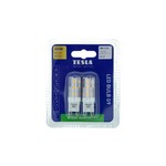 Tesla - LED žárovka G9, 2W, 230V, 200lm, 3000K teplá bílá, 2ks v balení